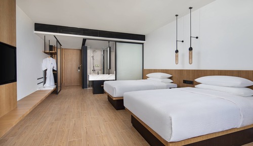 Habitación estándar, 2 camas dobles