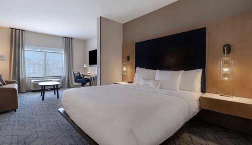 Suite, 1 cama de matrimonio grande con sofá cama