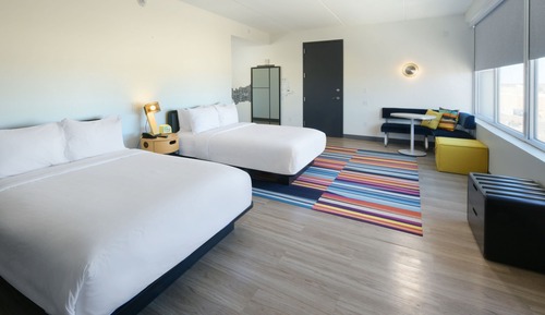 Habitación, 2 camas de matrimonio