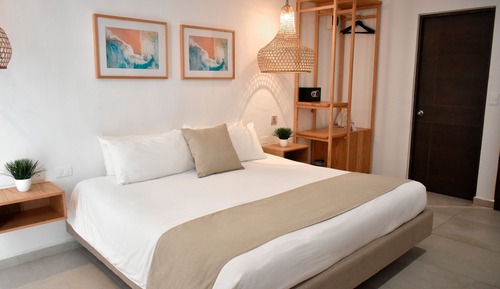 Habitación Deluxe doble, 1 cama de matrimonio grande