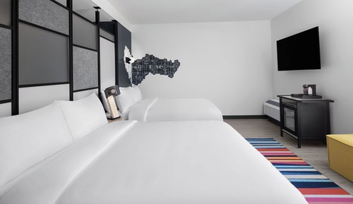 aloft, Habitación, 2 camas de matrimonio, no fumadores