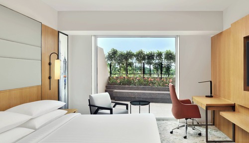 Suite presidencial, 1 cama de matrimonio grande con sofá cama