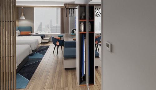 Habitación estándar, 2 camas individuales (High Floor)