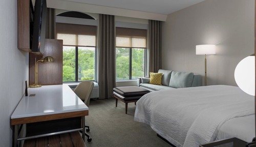 Suite, 1 cama de matrimonio grande con sofá cama, no fumadores, vistas a la ciudad