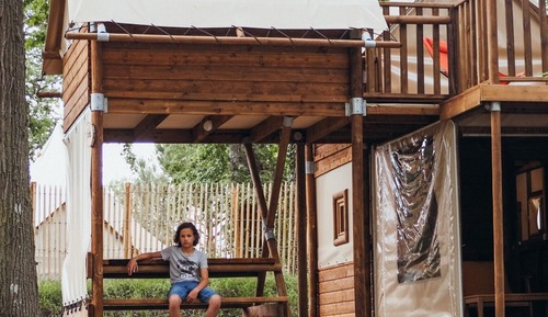 Casa en un árbol básica