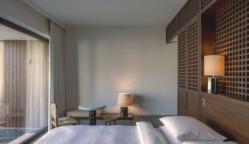 Habitación, balcón
