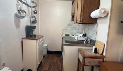 Estudio estándar, 1 cama de matrimonio, no fumadores, vistas al patio