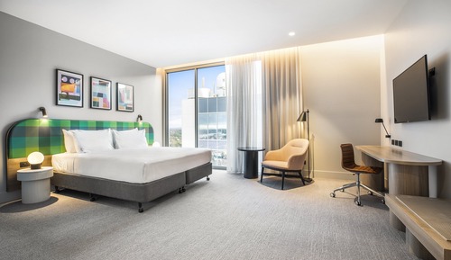 Habitación estándar, 1 cama de matrimonio grande, accesible para personas con discapacidad
