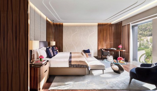 Mandarin, Habitación, 1 cama de matrimonio grande