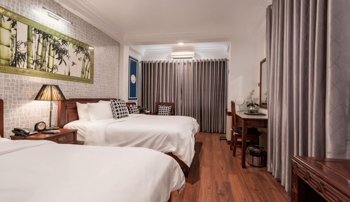 Habitación Deluxe con 1 cama doble o 2 individuales, vistas a la ciudad