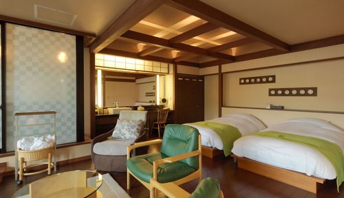 Suite estándar (MORI no ZA, private hot spring)