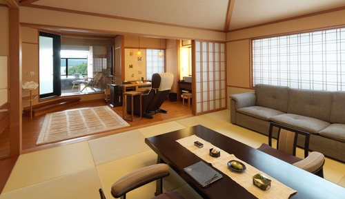 Suite superior (KAZE no ZA, private hot spring)