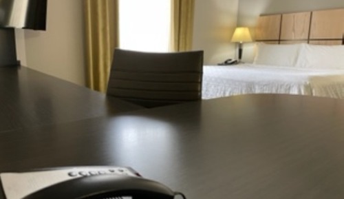 Suite estudio, 1 cama de matrimonio grande, accesible para personas con discapacidad (Mobility, Tub)