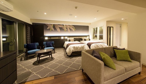 Habitación Premium con 2 camas individuales, vistas al mar