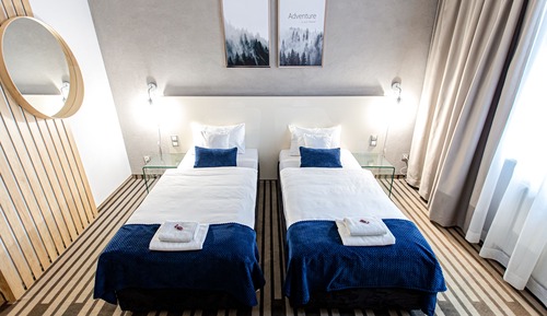 Habitación estándar con 1 cama doble o 2 individuales