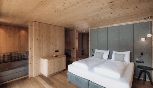 Suite exclusiva, balcón