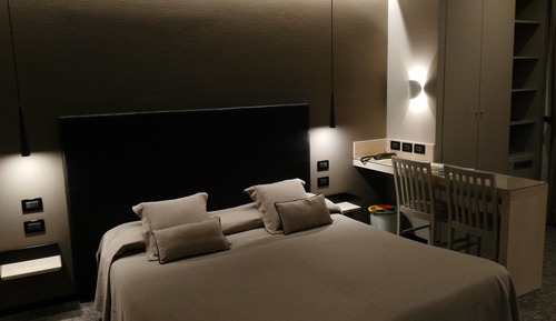 Habitación estándar con 1 cama doble o 2 individuales, vistas al mar