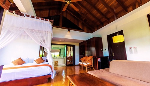 Villa, no fumadores, mirando al mar (Double bed, Terrace)