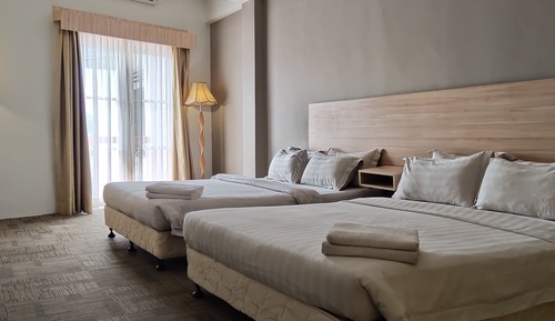 Habitación familiar, 2 camas de matrimonio