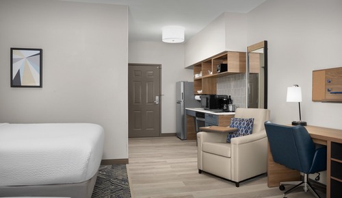 Suite estudio, 2 camas de matrimonio (Mobility, Accessible Tub)
