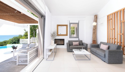 Villa, 2 habitaciones, vistas al mar (with Private Pool)