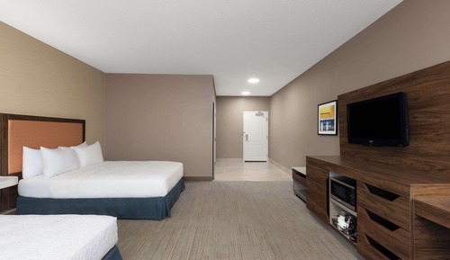 Habitación, 2 camas de matrimonio, accesible para personas con discapacidad, no fumadores