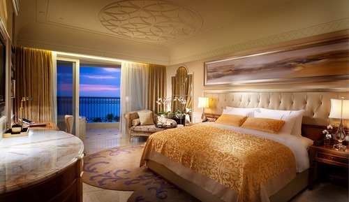 Habitación estándar, 1 cama de matrimonio grande, vistas al mar