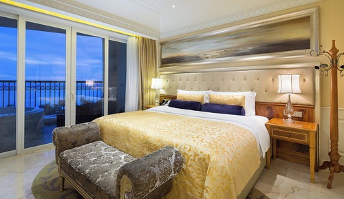 Suite familiar, 1 habitación, Acceso al salón del club, vistas al mar