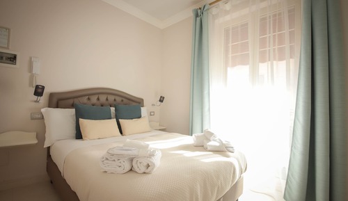Habitación Deluxe doble, 1 habitación, balcón, vistas al mar