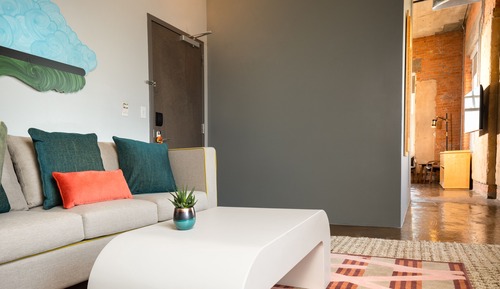 Suite, 2 camas dobles, vistas a la ciudad
