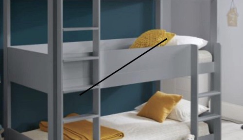 Habitación triple, baño privado (Bunked Room)