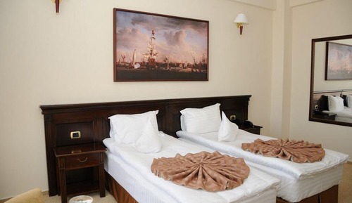 Habitación estándar con 2 camas individuales, 2 camas individuales, vistas a la ciudad