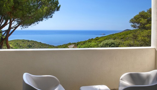 Habitación estándar doble, vistas al mar