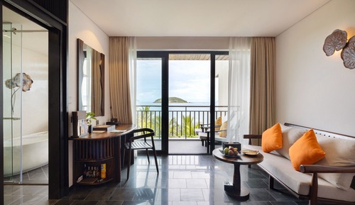 Habitación Deluxe, 1 cama de matrimonio grande, vistas al mar (With Children Themed Room)
