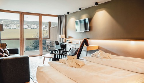 Habitación superior, terraza, vistas a la montaña (das Besondere)