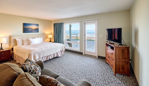 Estudio Premium, 1 cama de matrimonio grande, vistas al mar, planta baja