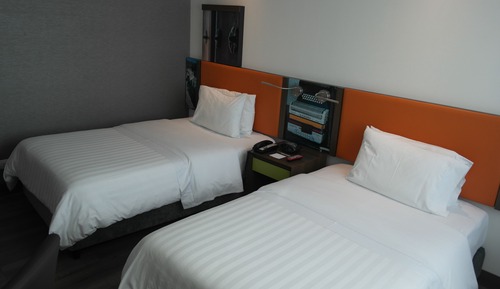 1 cama de matrimonio y 1 sofá cama