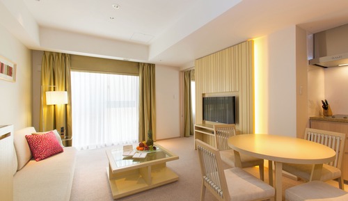 Suite Deluxe, en la zona del patio (Onsen/Hot Spring)