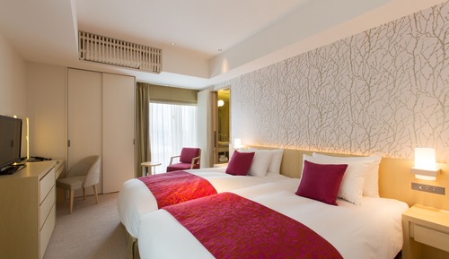 Suite Deluxe, en la zona del patio (Onsen/Hot Spring)