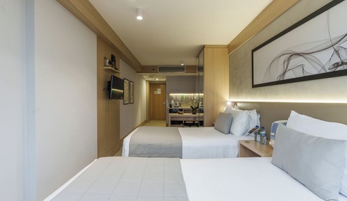 Habitación estándar con 2 camas individuales, 2 camas individuales