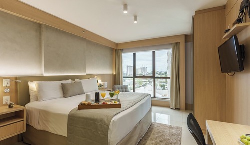 Habitación estándar doble, 1 cama de matrimonio
