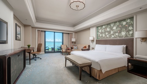 Habitación ejecutiva, 1 cama de matrimonio grande, vistas al mar