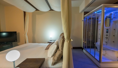 Habitación Deluxe, sauna, vistas al mar