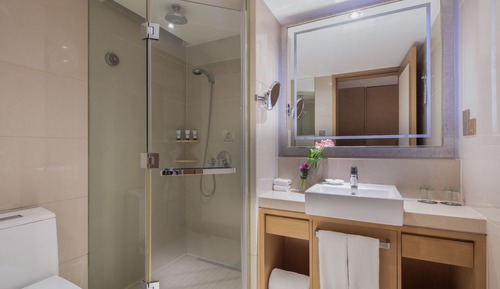 Estudio, 1 cama de matrimonio grande
