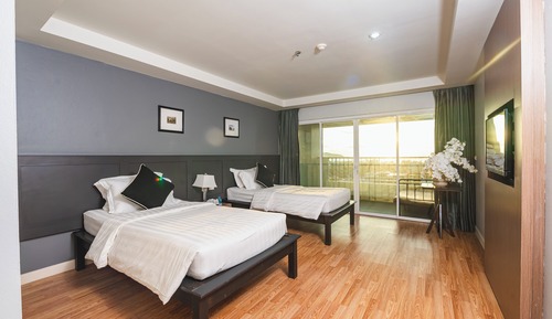 Habitación Deluxe con 1 cama doble o 2 individuales