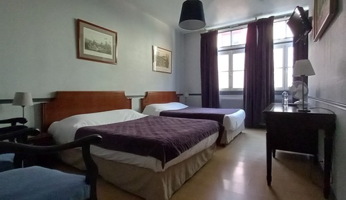Habitación familiar, 2 camas dobles (batiment annexe)