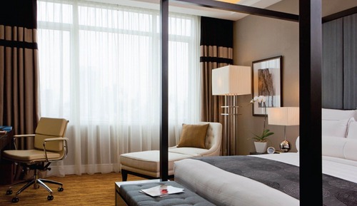 Habitación Deluxe, 1 cama de matrimonio grande, en una planta alta