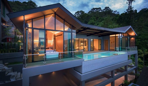 Villa, 2 habitaciones, vistas al mar