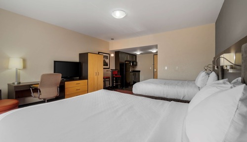 Habitación estándar, 2 camas de matrimonio, no fumadores, cocina básica