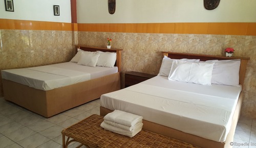 Habitación familiar, 2 camas de matrimonio